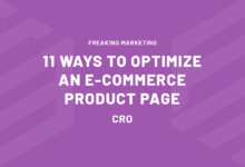 11 Ways to Optimize an E-Commerce Product Page