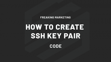 How to Create  SSH Key Pair